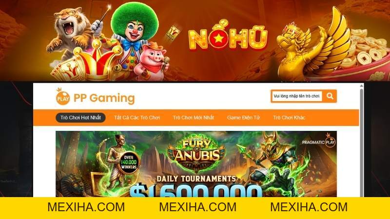PP Điện Tử – Sảnh Nổ Hũ Pragmatic Play: Game & Cơ Chế