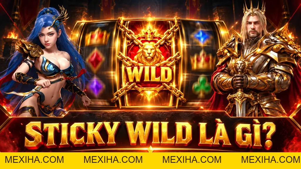 Sticky Wild Là Gì? Cách Sticky Wild Hoạt Động | Nổ Hũ